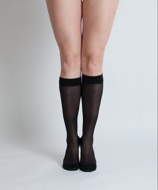 Medias cortas de fácil colocación clase I de 15 a 21 mmhg