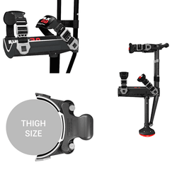 Muleta manos libres i-walk 3.0