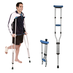 Muletas axilares plegables universales (3 tallas en 1)