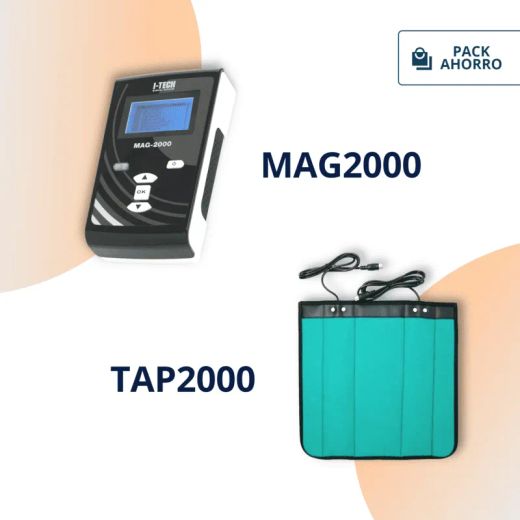 Pack Magnetoterapia Mag 2000 y colchoneta tap 2000