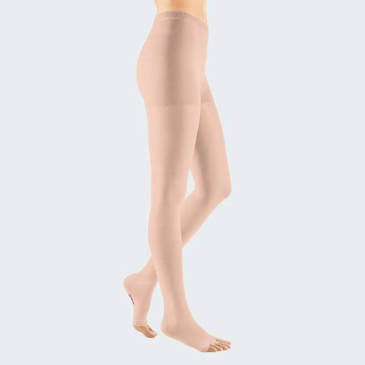 Panty mediven® cotton con puntera abierta
