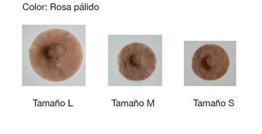 Prótesis de pezon y de areolas