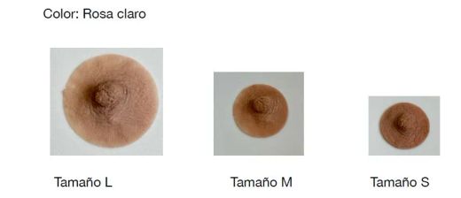 Prótesis de pezon y de areolas