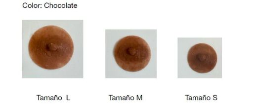 Prótesis de pezon y de areolas