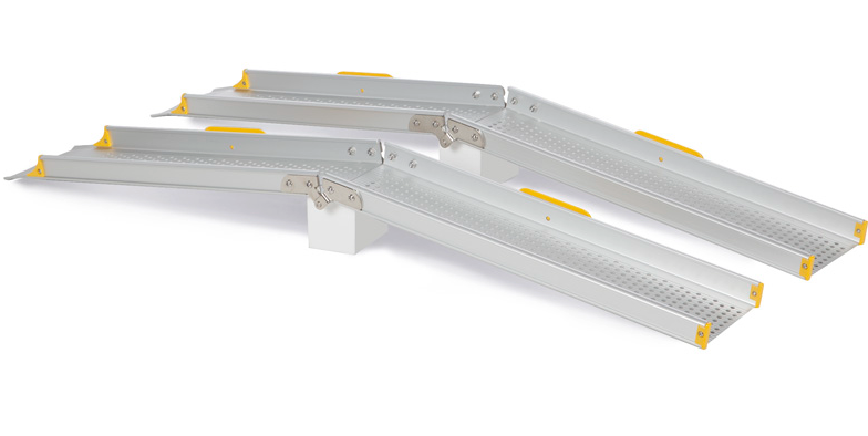 Rampas plegables de  2 railes 110 cms
