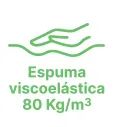Respaldo relax espuma viscoelastica ( 42 a 50 )