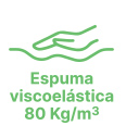 Respaldo relax espuma viscoelastica ( 36 a 45 )