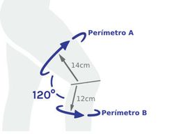 Rodillera genutrain - sujeción rótula en silicona y refuerzo lateral