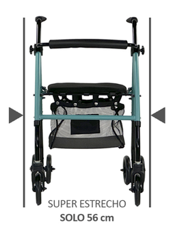 Rollator con frenos por presión ZEN HI-LOW AD163