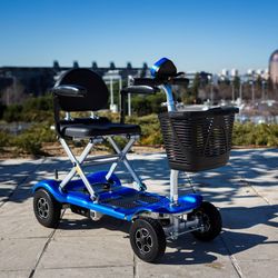 Scooter bravo libercar, el más compacto y ligero, plegable.