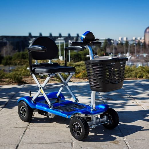 Scooter bravo libercar, el más compacto y ligero, plegable.