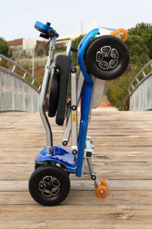 Scooter bravo libercar, el más compacto y ligero, plegable.