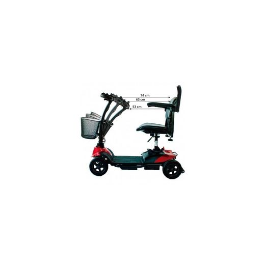 Scooter desmontable de 4 ruedas, Virgo