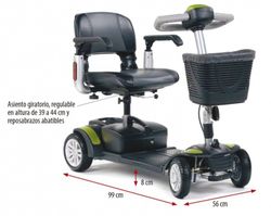 Scooter eclipse plus 21 ah 4 ruedas