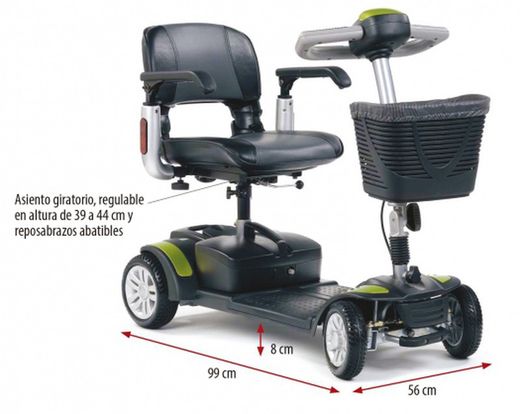 Scooter eclipse plus 21 ah 4 ruedas