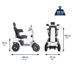 Scooter Eléctrico Todoterreno para Adultos KMINA K10073