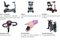 Scooter Lyrus, plegable electrónicamente