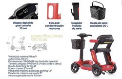 Scooter plegable inteligente Roc