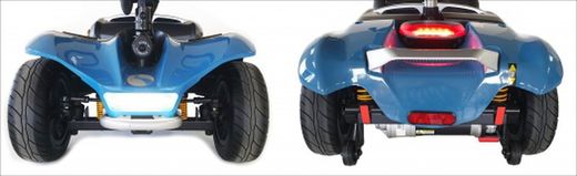 Scooter vista con suspensión 35 ah
