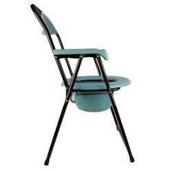 Silla con WC inodoro Plegable,Timón