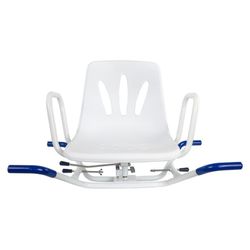 Silla de baño giratoria de Acero Inoxidable