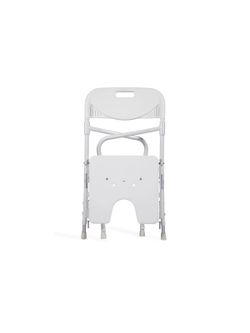 Silla de baño y ducha de aluminio, plegable