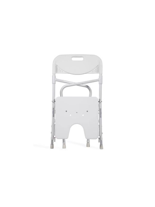 Silla de baño y ducha de aluminio, plegable