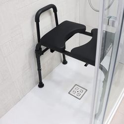Silla de ducha, con orinal, y silla de wc ajustable kmina