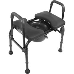 Silla de ducha, con orinal, y silla de wc ajustable kmina