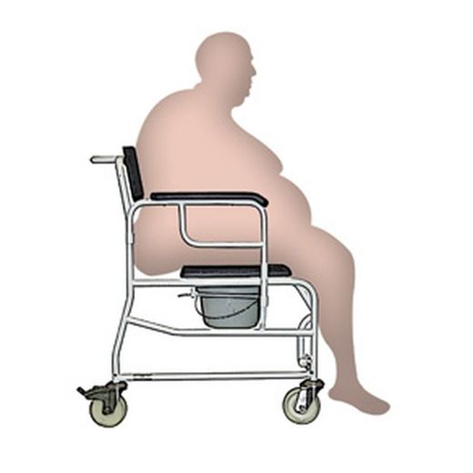 Silla de ducha samoa xl 71 cm.