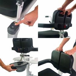 Silla de Ducha transferéncia y WC baño  Moovy ELÉCTRICA