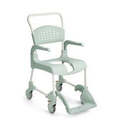 SILLA DE DUCHA Y WC "CLEAN" ABERTURA DELANT. 49 CM
