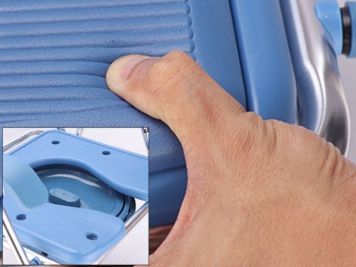 Silla de ducha y WC plegable ADAS