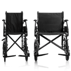 Silla de ruedas de Acero PC 20 Original Total Care, Empuje Asistido.