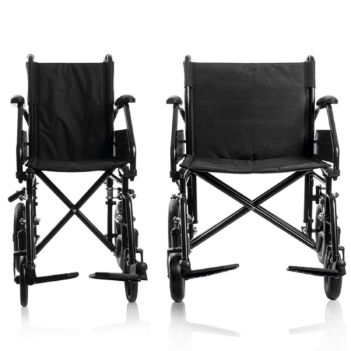 Silla de ruedas de Acero PC 20 Original Total Care, Empuje Asistido.
