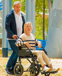 Silla de ruedas de Acero PC 20 Original Total Care, Empuje Asistido.