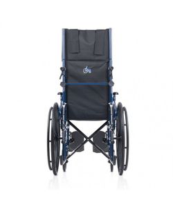 Silla de ruedas de acero plegable con respaldo reclinable PC 15/151