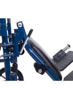 Silla de ruedas de acero plegable con respaldo reclinable PC 15/151