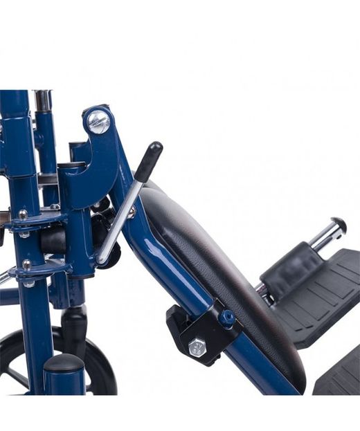 Silla de ruedas de acero plegable con respaldo reclinable PC 15/151