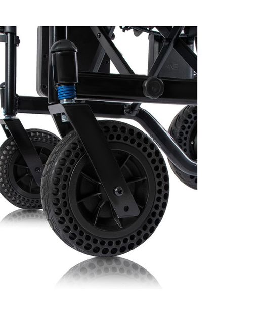 Silla de ruedas eléctrica con motor acompañante, itrion
