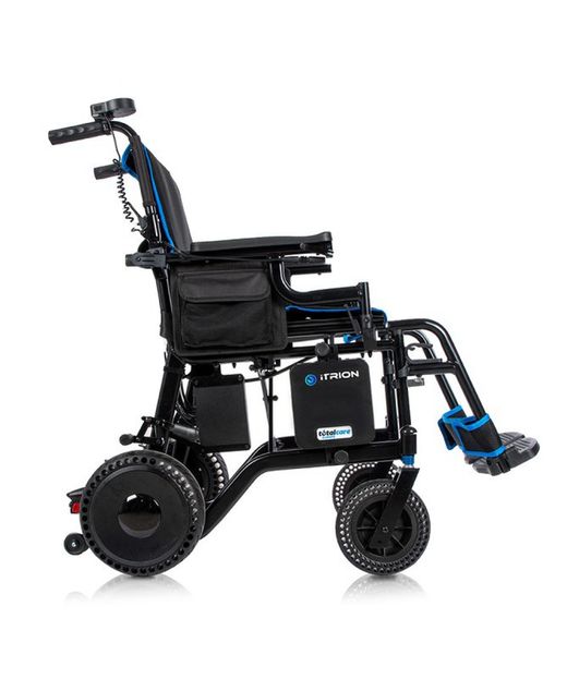 Silla de ruedas eléctrica con motor acompañante, itrion