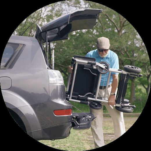 Silla de ruedas eléctrica Joytec Classic plegable de Tecmoving