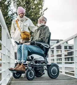 Silla de ruedas eléctrica plegable Ergoflix® Vario