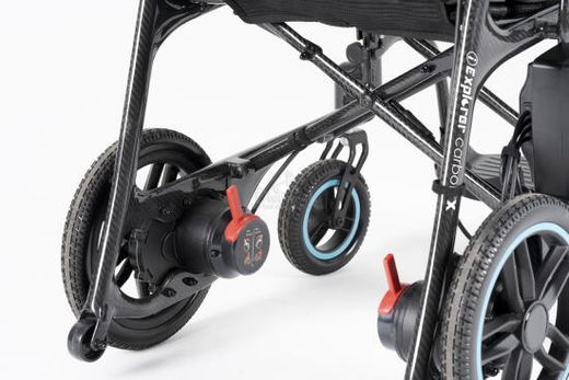 Silla de ruedas eléctrica plegable i-Explorer Carbon X