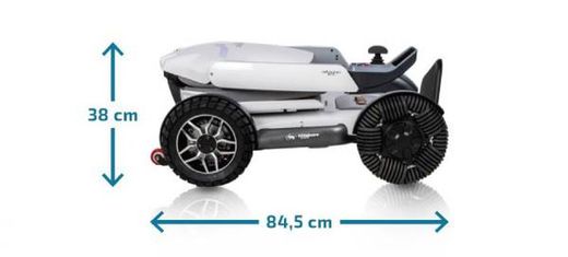 Silla de ruedas eléctrica plegable infinityx