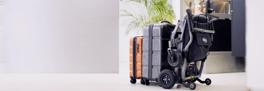 Silla de Ruedas Eléctrica Plegable Kompas