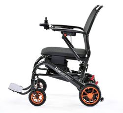 Silla De Ruedas Eléctrica Plegable Q50R Carbon