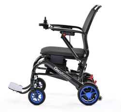 Silla De Ruedas Eléctrica Plegable Q50R Carbon