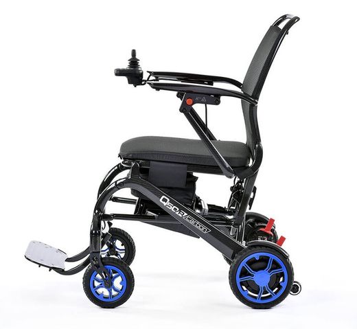 Silla De Ruedas Eléctrica Plegable Q50R Carbon
