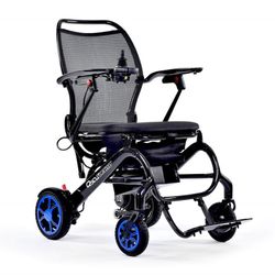 Silla De Ruedas Eléctrica Plegable Q50R Carbon